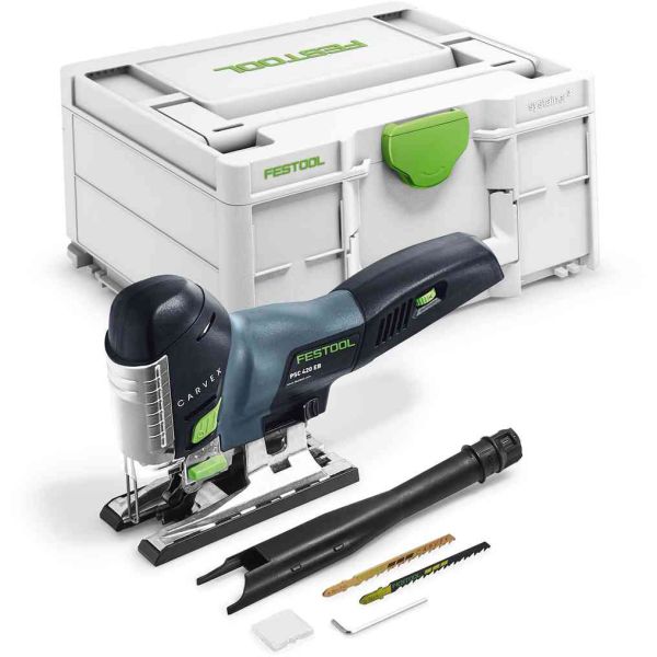 Festool PSC 420 EB-Basic CARVEX Sticksåg utan batteri och laddare Festool PSC 420 EB-Basic CARVEX Sticksåg utan batteri och laddare