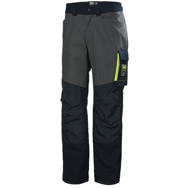 H/H Workwear Aker Arbetsbyxa marinblå/grå D96 H/H Workwear Aker Arbetsbyxa marinblå/grå D96