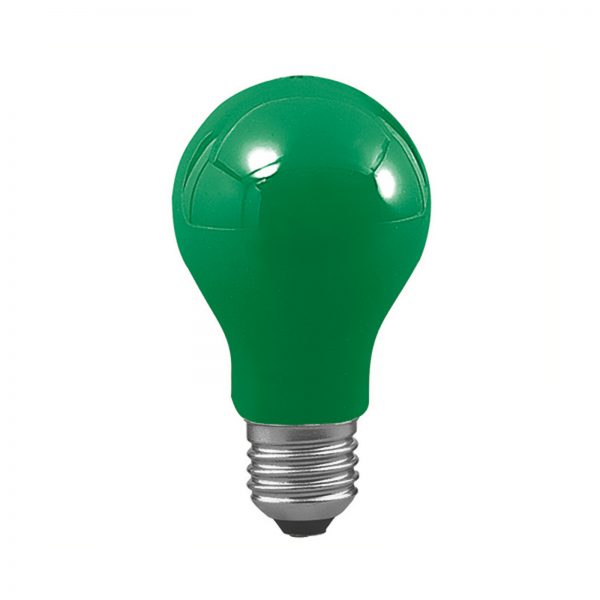 E27 40W Glödlampa AGL, grön