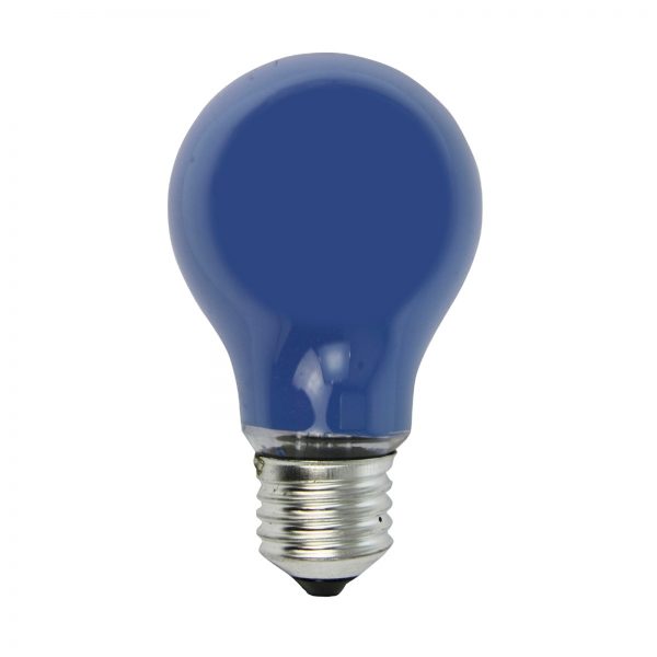 E27 40W blå glödlampa för ljuskedja