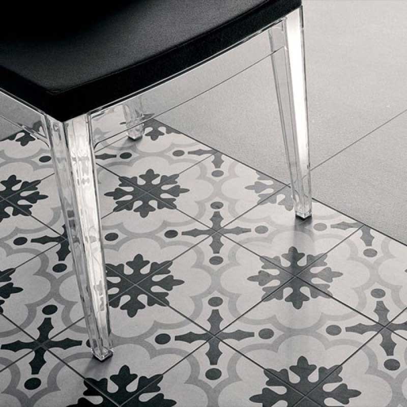 Klinker Cementine Black & White nr. 2 20x20 cm Klinker Cementine Black & White nr. 2 20x20 cm