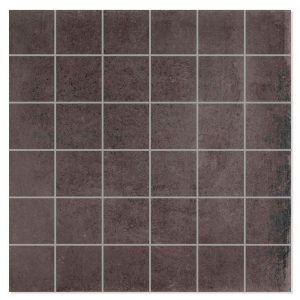 Mosaik Klinker Temper Svart 30x30 (5x5) cm