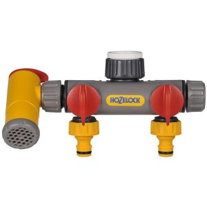 Hozelock 2250 Flowmax Krankoppling trevägs