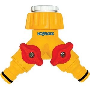 Hozelock 2256 Krankoppling tvåvägs, för 3/4" BSP-gänga