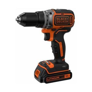 Black & Decker BL186K1B2-QW Borrskruvdragare med batterier och laddare