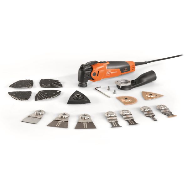 Fein MultiMaster MM 500 Plus Top Multiverktyg med tillbehör, 350 W Fein MultiMaster MM 500 Plus Top Multiverktyg med tillbehör, 350 W