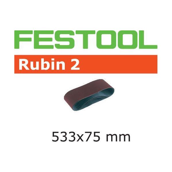 Festool RU2 Slipband 533X75mm, 10-pack P100