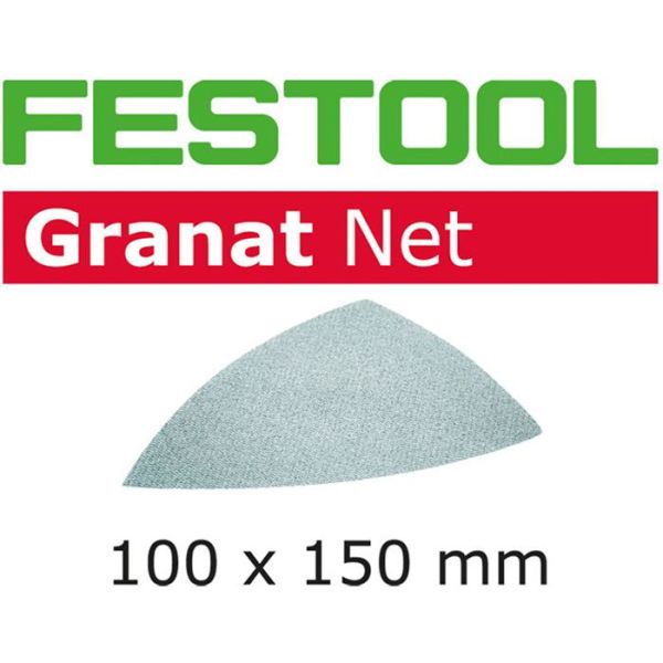 Festool STF 100x150mm Delta GR NET Nätslippapper 100x150mm, 50-pack P80