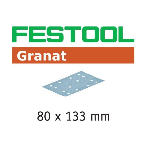 Festool STF GR Slippapper 80x133mm, 10-pack P120
