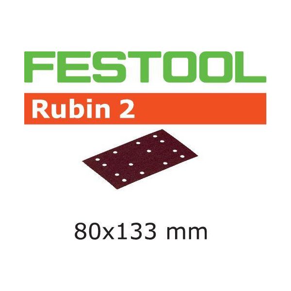 Festool STF RU2 Slippapper 80x133mm, 10-pack P220
