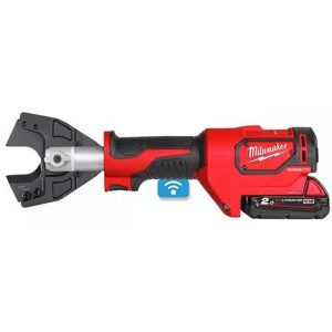 Milwaukee M18 ONE HCC-201C CU/AL-SET Kabelsax med 2,0 Ah batteri och laddare
