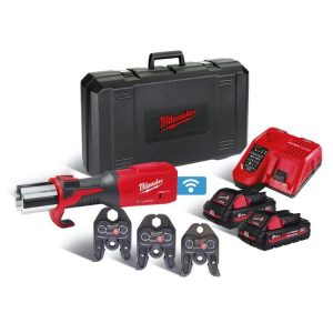 Milwaukee M18 ONEBLHPT-302C M-SET Pressmaskin med batterier och laddare