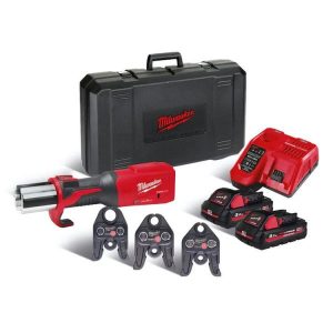 Milwaukee M18 ONEBLHPT-302C TH-SET Pressmaskin med batterier och laddare