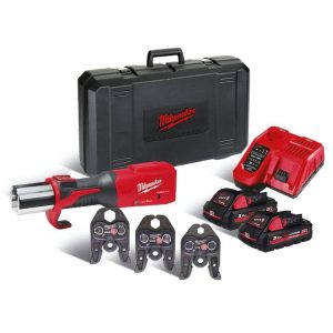 Milwaukee M18 ONEBLHPT-302C V-SET Pressmaskin med batterier och laddare