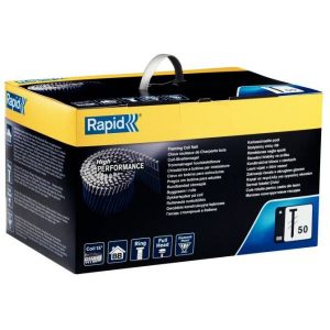 Rapid 50 Rundbandad spik 50 mm, 3600-pack