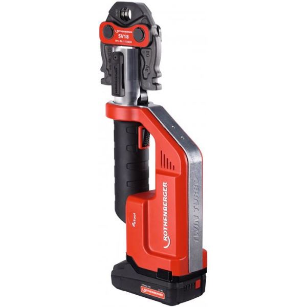 Rothenberger Romax Compact TT Pressmaskin med 2,0Ah batteri och laddare Rothenberger Romax Compact TT Pressmaskin med 2,0Ah batteri och laddare