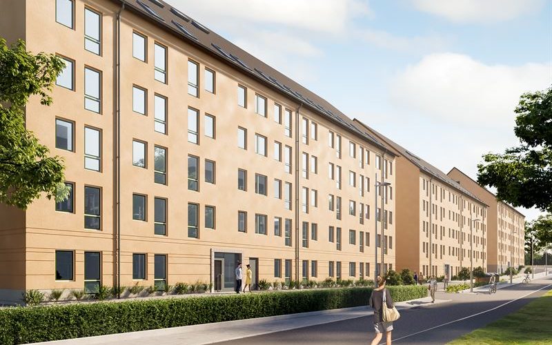 NCC tar stora steg i att stärka Uppsalas studentbostadsmarknad med bygget av 276 nya studentbostäder