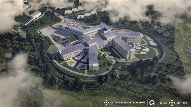 NCC tar fram banbrytande projekt: Säkerhetspsykiatri byggs i Bärum, Norge