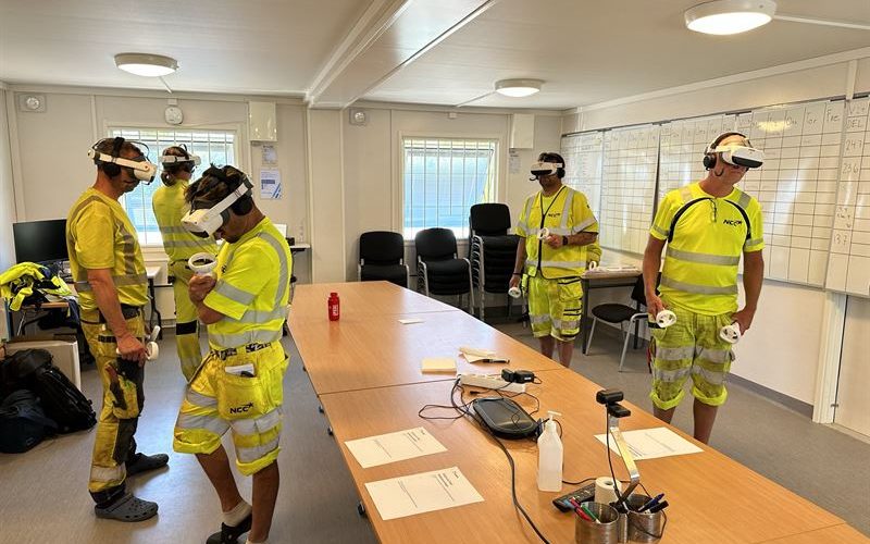 NCC bryter ny mark med VR-baserad säkerhetsutbildning