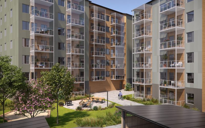 Byggstart för Riksbyggens innovativa bostadsprojekt i Gällivare: Solceller och hållbarhet i fokus