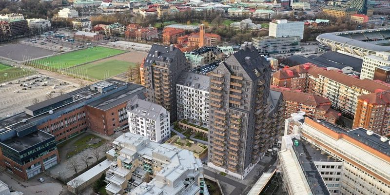 Balder samarbetar med Skanska i ett 390 miljoner kronor bostadsprojekt i Göteborgs hjärta