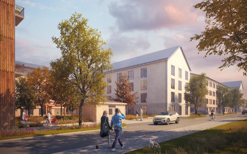 OBOS och SPG går samman för att skapa framtidens hållbara bostäder i Tyresö