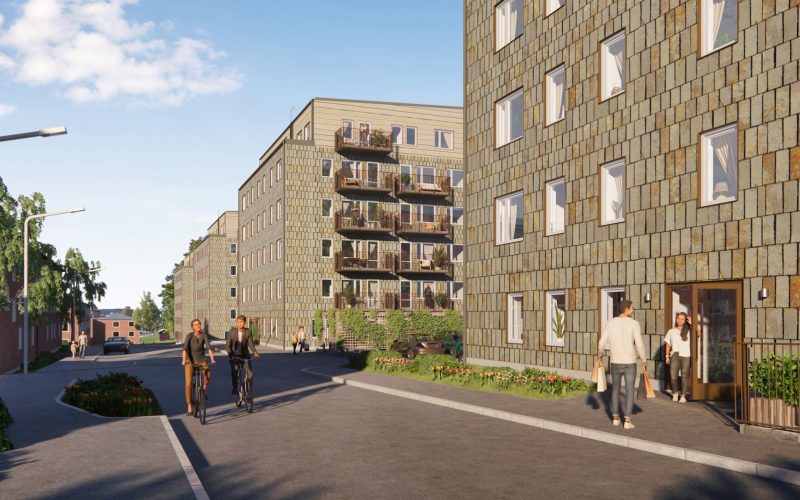 Skandia Fastigheter Expanderar: 175 Miljövänliga Lägenheter på Gång i Kållered